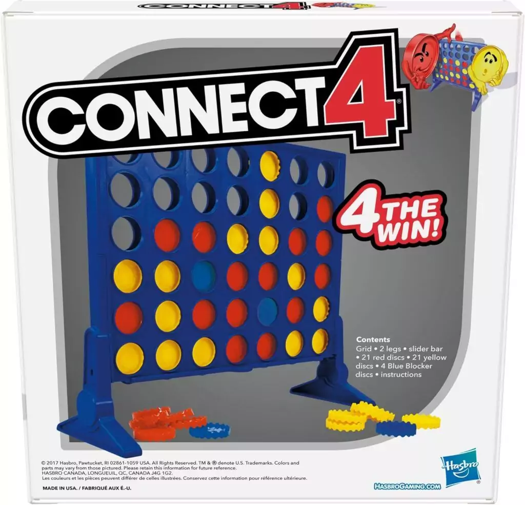 Connect 4 Strategy Game for Kids, Educational Fun for Ages 6+, Amazon Exclusive. Enhance Learning with an Engaging and Strategic Activity.