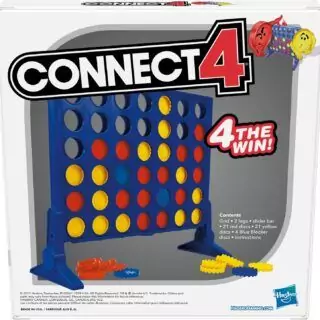 Connect 4 Strategy Game for Kids, Educational Fun for Ages 6+, Amazon Exclusive. Enhance Learning with an Engaging and Strategic Activity.