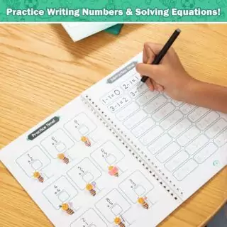 Reusable Handwriting Kit for Kids: Enhance learning with magic ink copybooks designed for fun and effective writing practice and educational engagement.