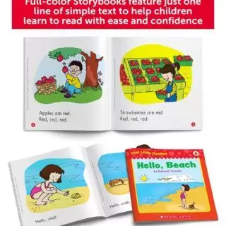 Cover image of the Early Reading Success Level A Parent Pack, featuring 25 beginner-friendly books designed to support early literacy and educational development.