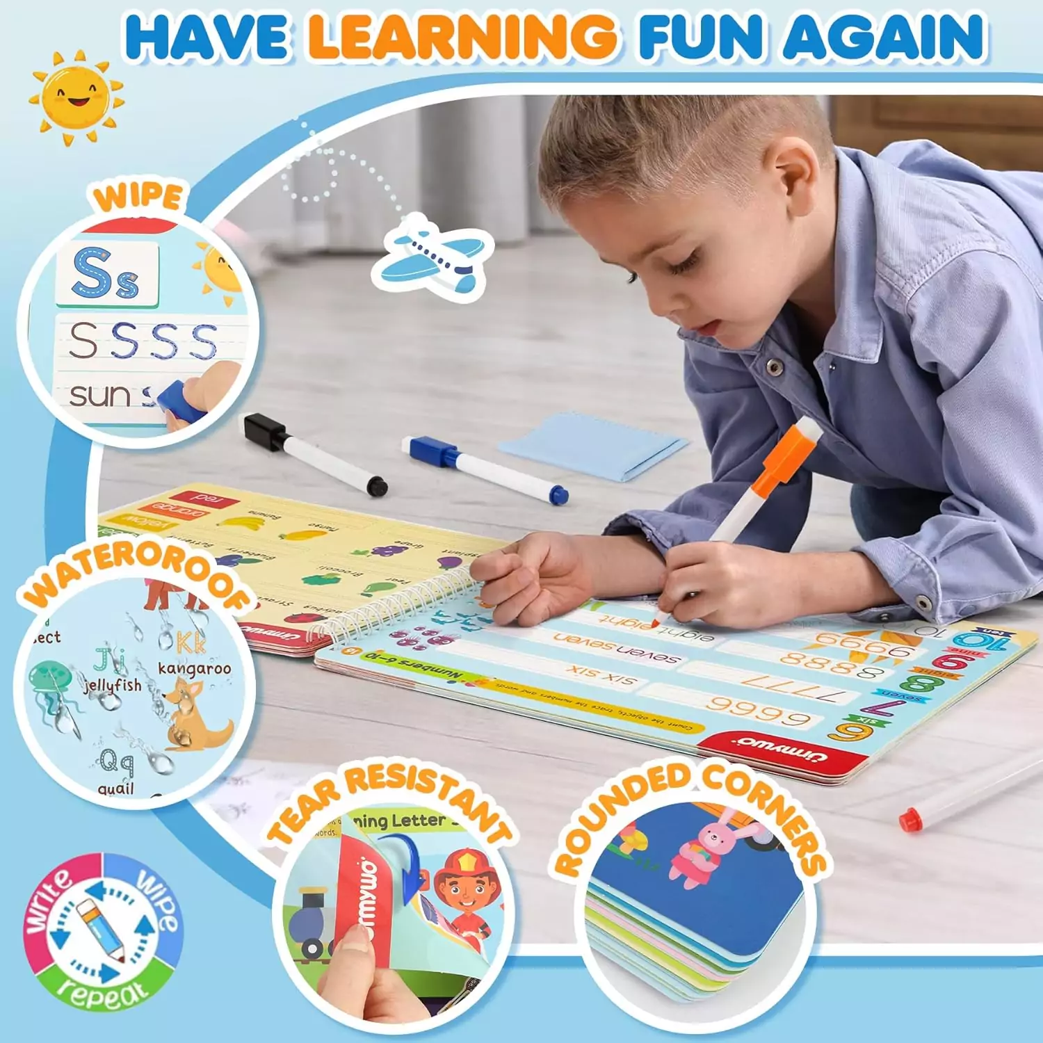 "Discover preschool learning books that enhance fine motor skills through educational activities, perfect for educators and kids who love creative play."