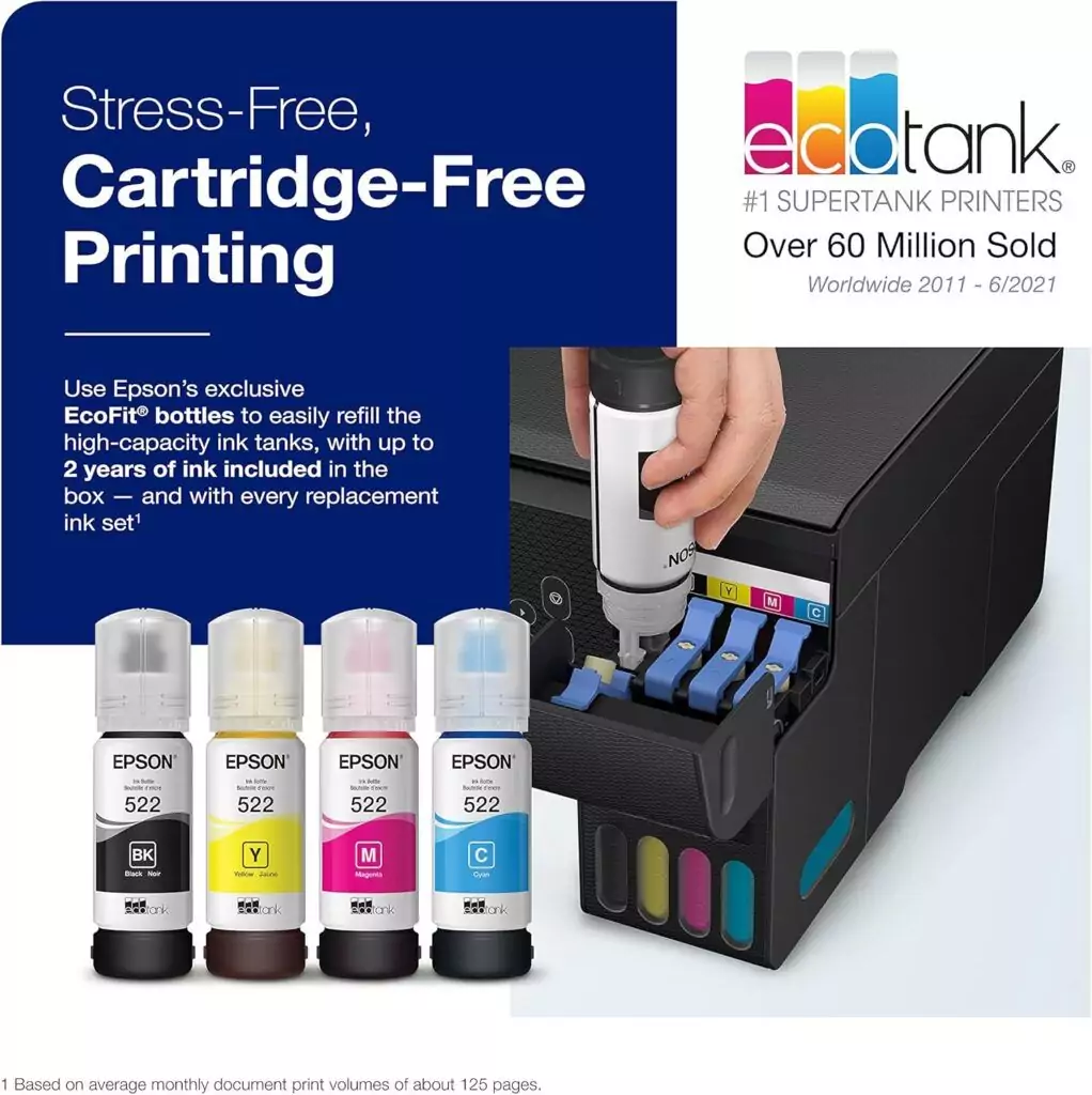 Optimize classroom efficiency with the Epson Ecotank ET-2800 Wireless All-In-One Supertank Printer, perfect for scanning and copying needs in educational settings.