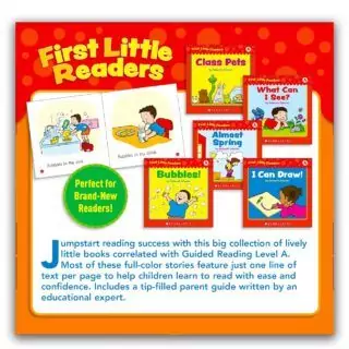 First Little Readers Parent Pack Level A offers 25 engaging books designed to enhance early reading skills and guide children to reading success.