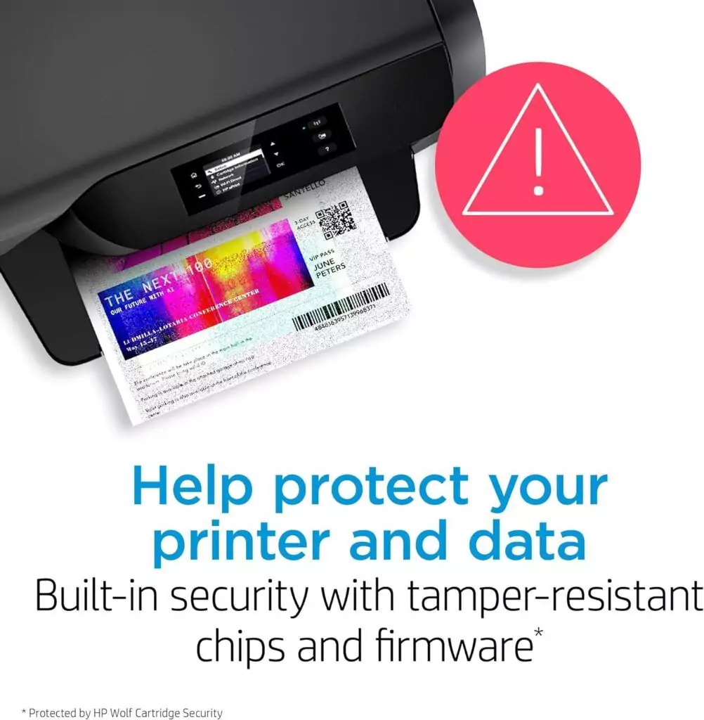HP 67 Black Tri-Color Ink Cartridges 2 Pack for DeskJet 1255, 2700, 4100 Series - Enhance Print Quality