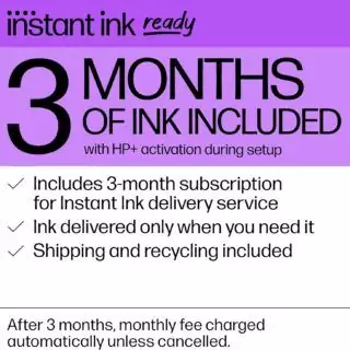 HP OfficeJet 8015e Wireless Color Printer ideal for educators, featuring Instant Ink subscription for cost-effective and seamless color printing.