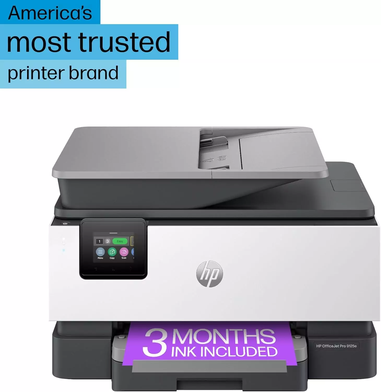HP OfficeJet Pro 9125e: Versatile All-In-One Printer for Small Businesses and Educators, Ideal for Printing, Copying, and Scanning in Modern Workspaces