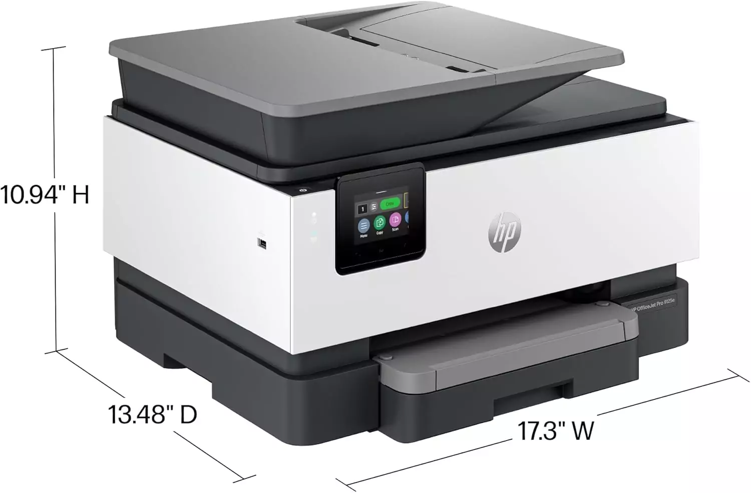 HP OfficeJet Pro 9125e: All-in-One Printer for Small Businesses and Educators, offering versatile print, copy, and scan solutions for efficient workspaces.