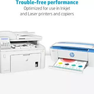 HP Quality Printing Paper 20lb delivers superior performance for professional documents. Ideal for everyday printing, it ensures crisp, clear results.
