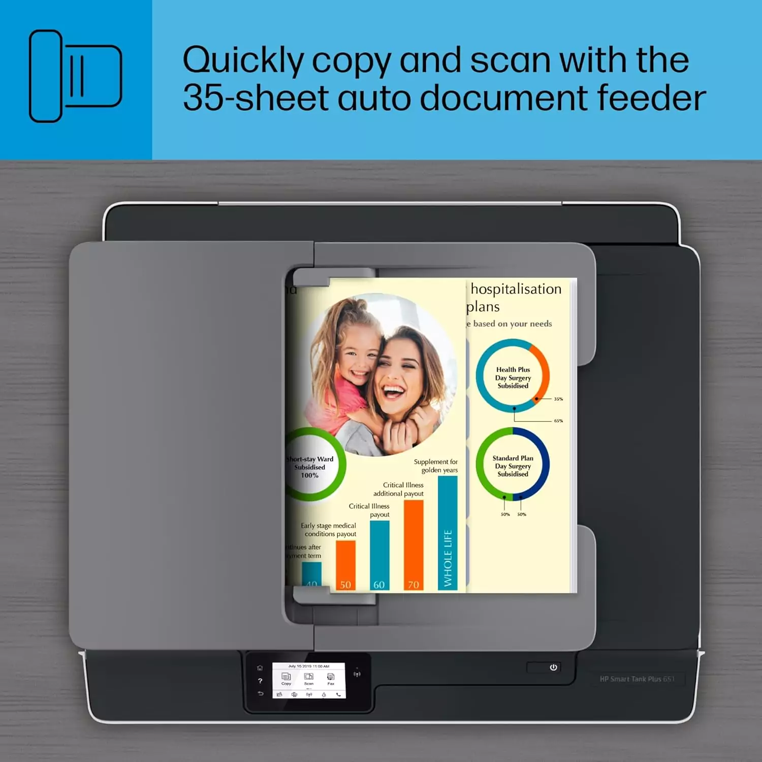 HP Smart Tank Plus 651 is the perfect wireless printer for educators and schools, offering two years of ink for seamless, uninterrupted printing.