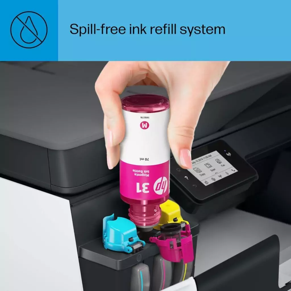 Efficient HP Smart Tank Plus 651 Wireless Printer with 2 Years Ink Supply: Ideal Setup Guide for Educators and Schools Seeking Reliable Printing Solutions.