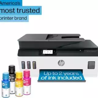 Setup guide for HP Smart Tank Plus 651 Wireless Printer, featuring 2 years of ink; perfect for educators and schools seeking efficient printing solutions.