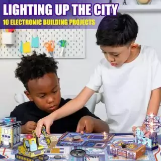 Japace Creative Learning Science Kits offer STEM projects with paper circuits for ages 8-14, featuring engaging and hands-on experiments.