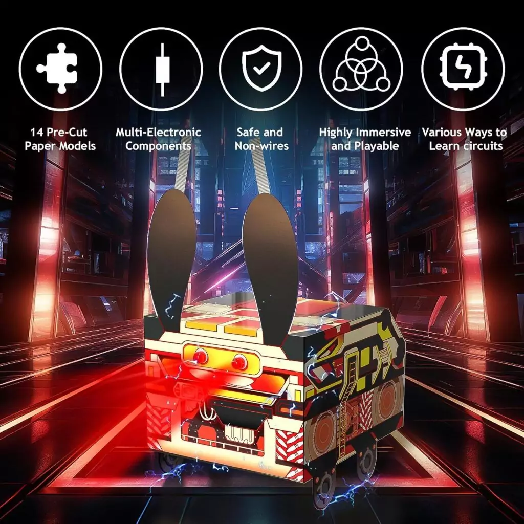 Japace Creative Learning Science Kits: STEM Projects with Paper Circuits for Kids Ages 8-14. Engaging Educational Tools for Hands-On Learning.