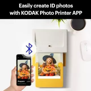 Kodak Dock Plus 4PASS Instant Photo Printer bundle, perfect for educators capturing and printing classroom learning moments on 4x6 photos. Includes 90 sheets.