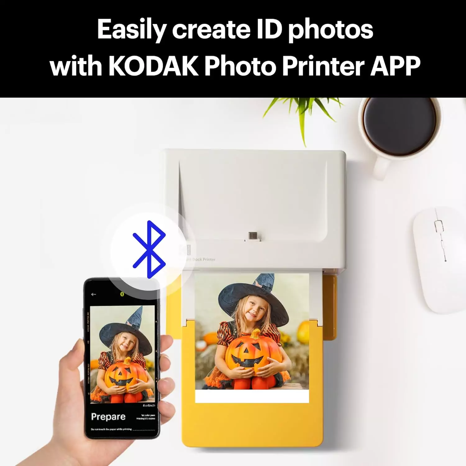 Kodak Dock Plus 4PASS Instant Photo Printer bundle, perfect for educators capturing and printing classroom learning moments on 4x6 photos. Includes 90 sheets.