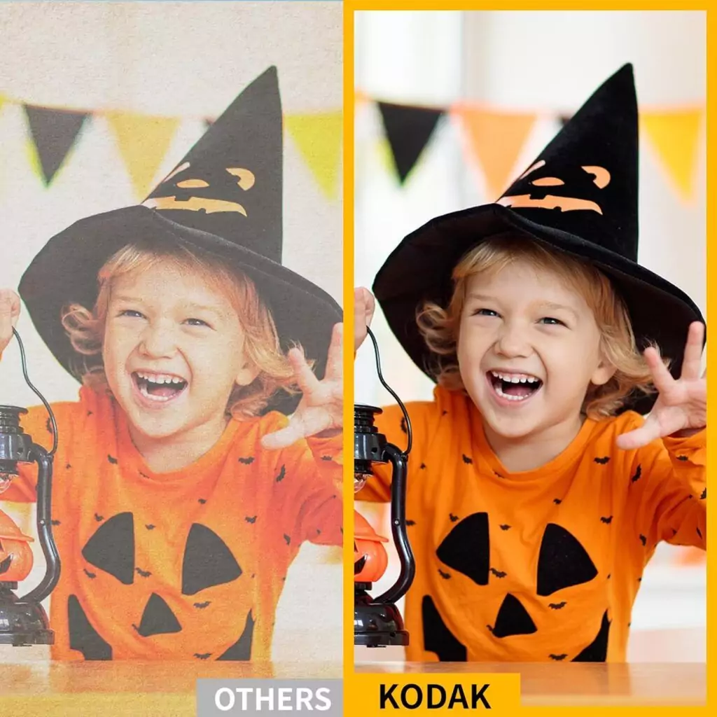 Kodak Dock Plus 4PASS Photo Printer Bundle: Ideal for educators to preserve classroom memories with 90 sheets included for vibrant photo printing.