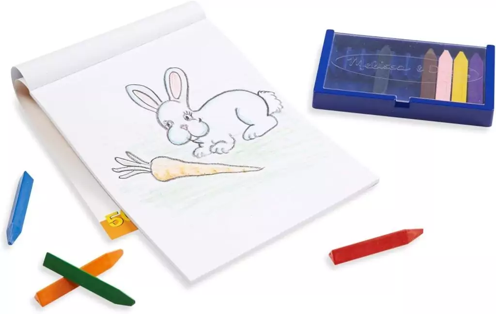 Enhance your artistic projects with the Melissa & Doug FSC Certified 9x12 Drawing Paper Pad. Includes three packs of 50 sheets each, ideal for artists.
