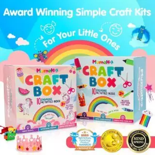 Explore the Mumaloo Craft Box for kids aged 4-8, perfect for homeschooling. Enjoy educational, no-mess arts and crafts fun.