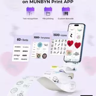 Enhance classroom efficiency with the Munbyn 130b, a Bluetooth thermal label maker. Perfect for 4x6 shipping labels, ideal for educators.