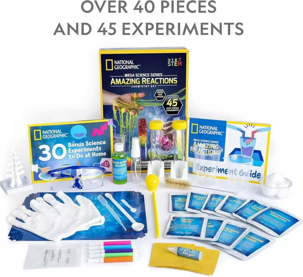 Engaging National Geographic Kids Chemistry Kit: 45 Classroom Experiments for Interactive Learning and Scientific Discovery