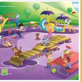 Paw Patrol First Words Interactive Sound Book: Enhance early learning education with fun, colorful buttons, perfect for young readers.
