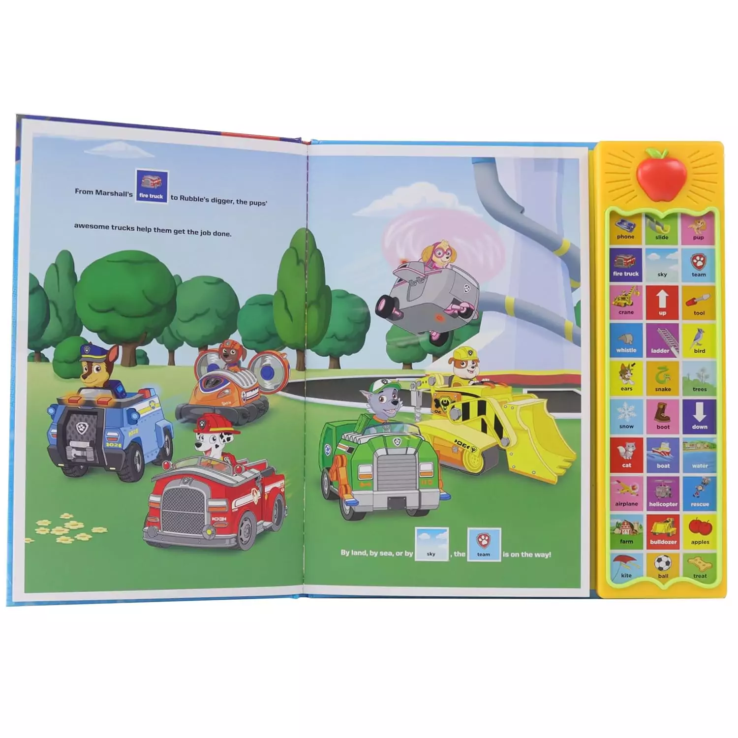 Paw Patrol Interactive Sound Book enhances early learning by teaching first words through engaging educational fun for young children.