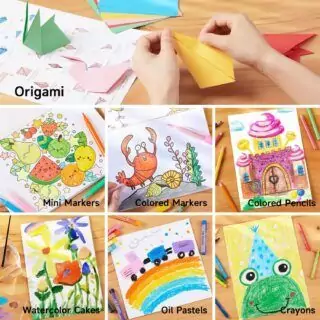 Comprehensive Shuttle Art 335 Piece Kids Craft Set for Homeschooling: Foster Creative Learning with Multimedia Supplies for Arts and Crafts Activities.