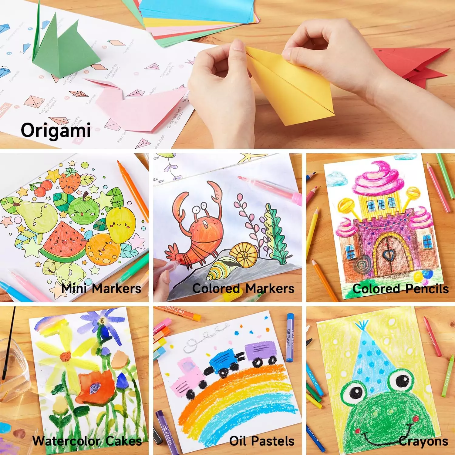 Comprehensive Shuttle Art 335 Piece Kids Craft Set for Homeschooling: Foster Creative Learning with Multimedia Supplies for Arts and Crafts Activities.