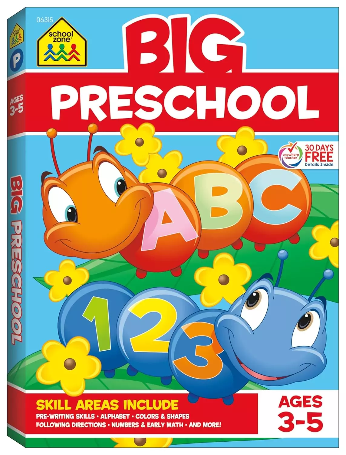STEM-focused preschool workbook for ages 3-5. Develop ABCs handwriting and phonics skills with this engaging educational activity guide.