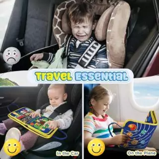 Enhance toddler fine motor skills with the Urmywo Busy Board Montessori toy, designed for engaging and educational playtime. Perfect for early learning development.