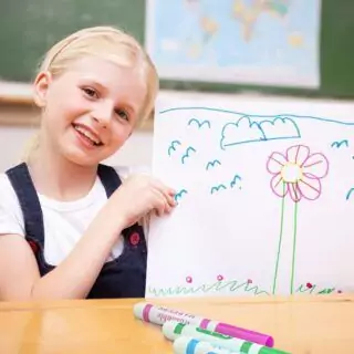 Bulk Pack of 160 Washable Markers: 8 Vibrant Colors for Kids' Creative Projects and Essential Classroom Supplies