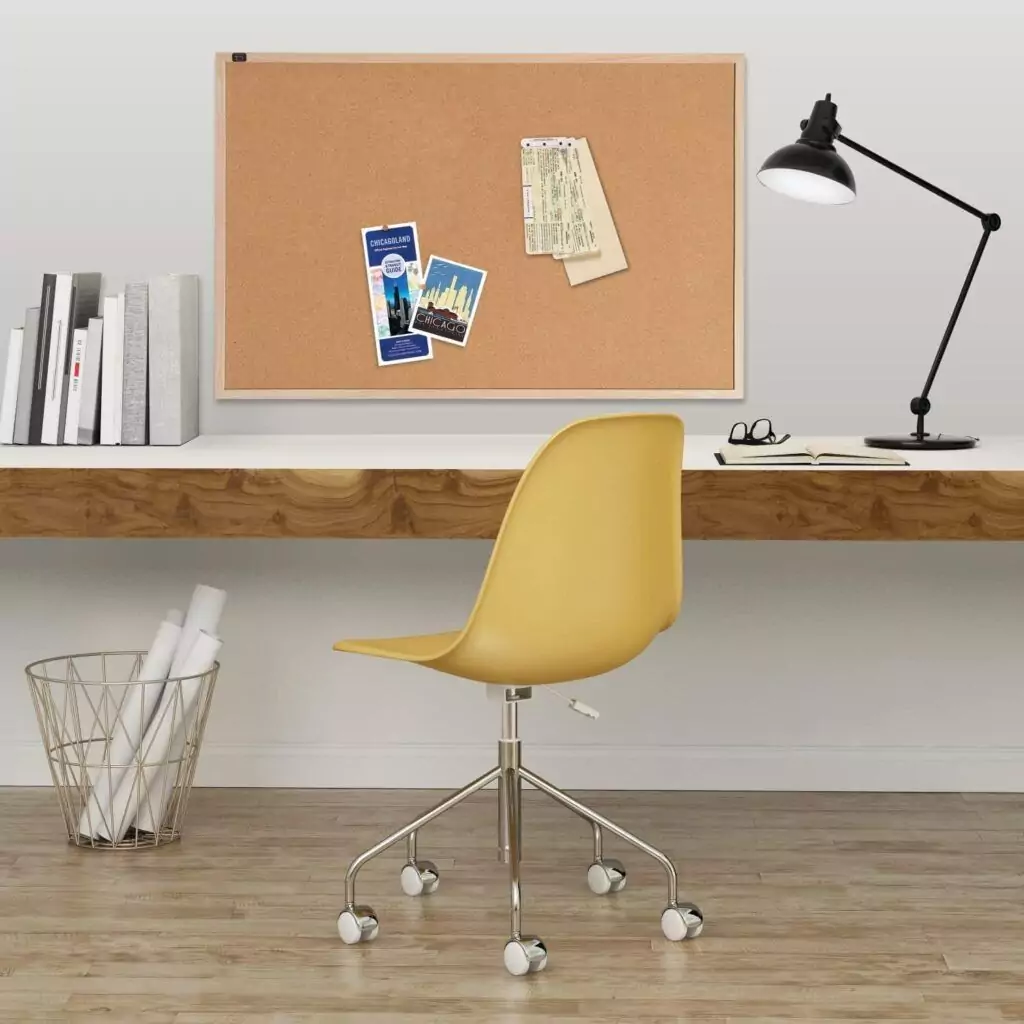 Oak-framed corkboard ideal for educators, perfect for classroom organization, displaying important notices, and enhancing learning environments.