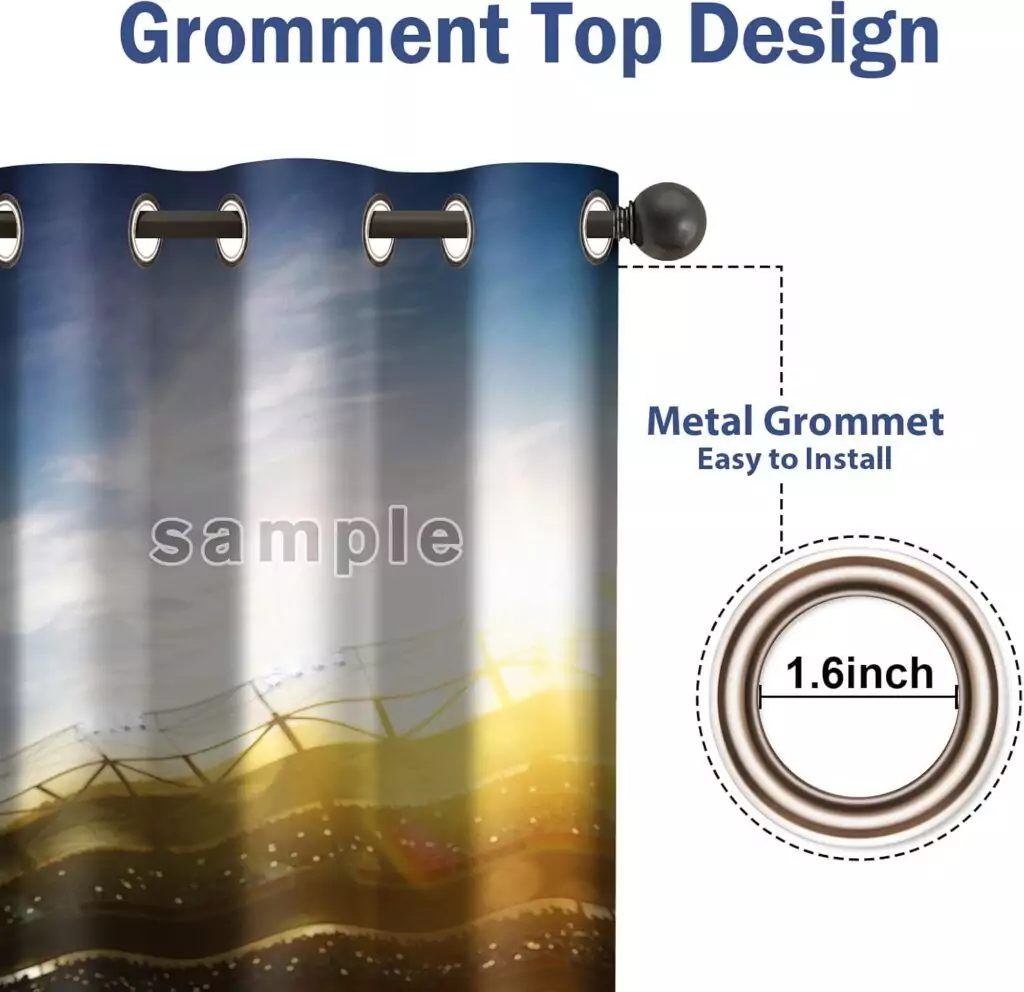 Colorful Gaming Controller Curtains Perfect for Kids and Teens Rooms, Enhancing Playful Decor and Creating an Exciting Gaming Atmosphere