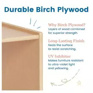 Ideal Classroom Bookshelf Display: Single-Sided Unit for Educators. Perfect School Furniture Solution for Organized and Accessible Book Storage.