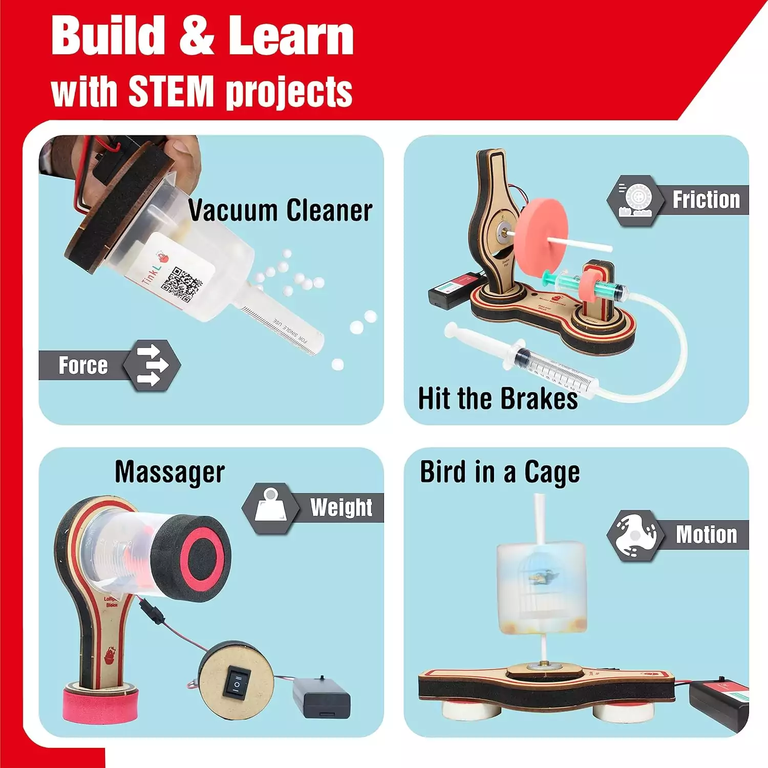 STEM Kits for Kids: Exciting Science Experiments for Ages 6-10 - Inspire Young Minds with Hands-On, Educational Activities and Projects.