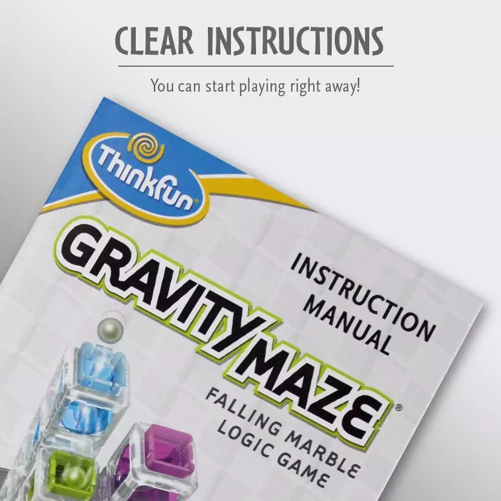 Explore ThinkFun's Gravity Maze, a STEM marble run game for kids aged 8+. This award-winning toy offers interactive and educational play.