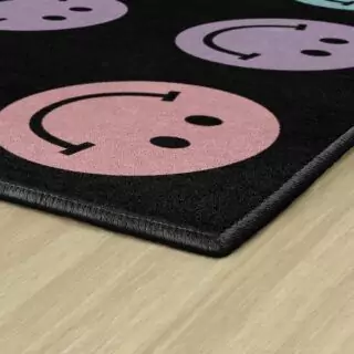 Colorful Classroom Rugs - Enhance Learning Spaces with Vibrant Rainbow Smileys by Flagship Carpets, Perfect for Engaging and Inviting Environments