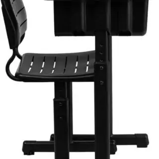 Ergonomic Student Desk Chair Set for Classrooms and Home Study: Adjustable Height and Comfortable Design for Enhanced Learning Experience