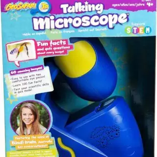 GeoSafari Jr. Talking Microscope with Bindi Irwin: Interactive STEM Toy for Hands-On Learning & Classroom Engagement