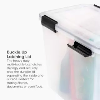 Durable Weatherproof File Box for Teachers - Efficiently Organize and Protect Letter and Legal Size Documents for a Clutter-Free Workspace