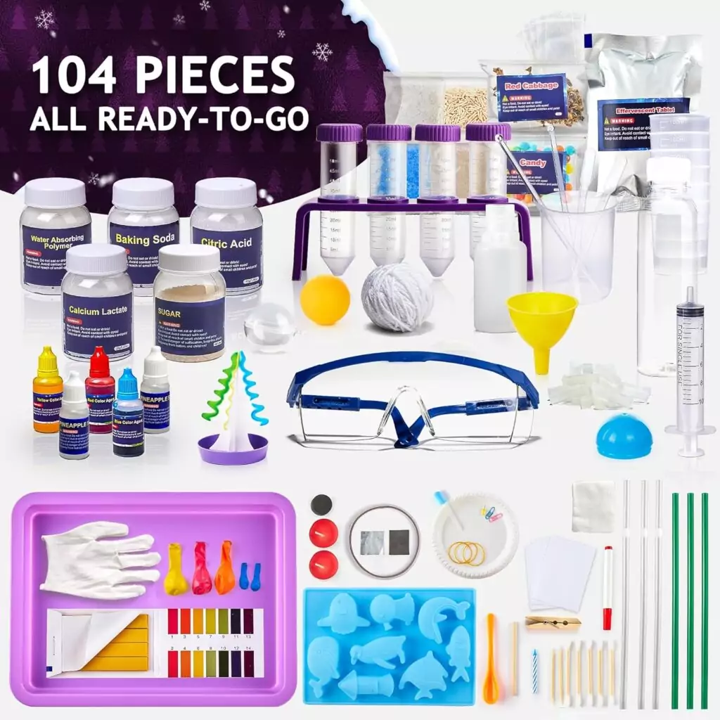 Interactive Science Kit for Kids 4-12: Ideal Educational Gift for Parents and Teachers Seeking Engaging STEM Learning Experiences