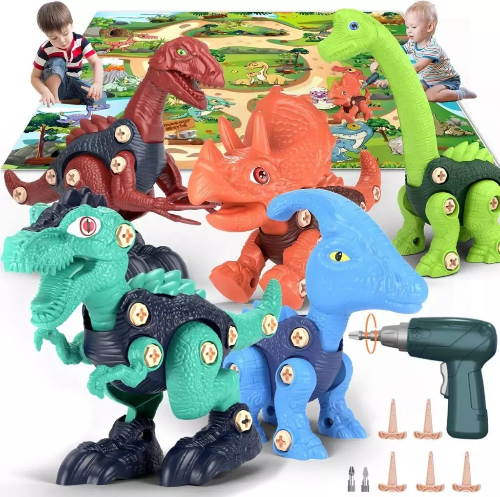 Explore creativity with the Jasonwell Dinosaur Building Set. Perfect STEM toys for kids, enhancing playtime with educational and imaginative fun.