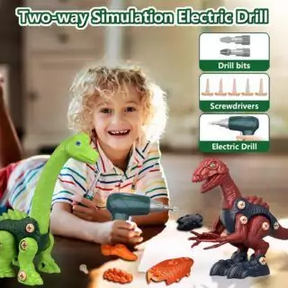 Engage kids in imaginative play and STEM exploration with this dinosaur building set, perfect for hands-on learning and creativity development.