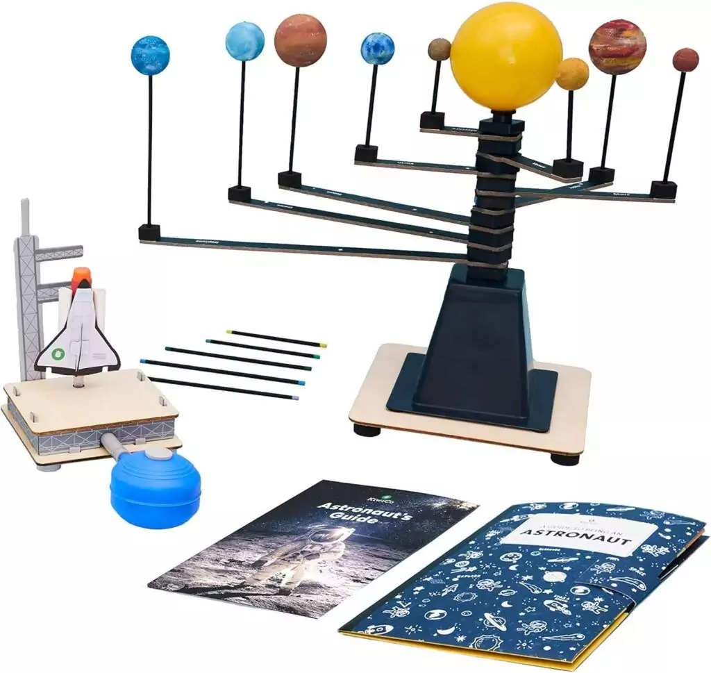 Astronaut starter kit for kids, space exploration educational toy for ages 5 and up, inspires learning and curiosity about the universe.