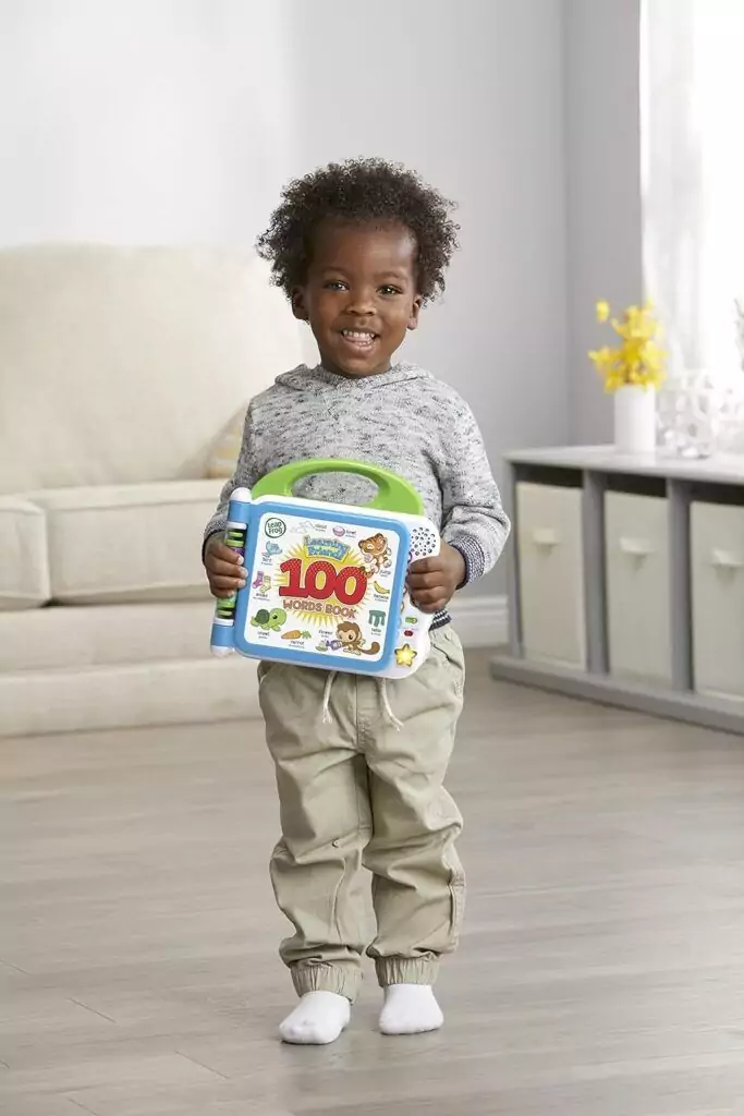 Enhance your child's
vocabulary with the Leapfrog 100 Words Book, an interactive early literacy
toy that makes learning fun and engaging.