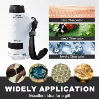 Compact Marvin Microscope: Ideal Mini Science Tool for Young Explorers and Educators Engaging in Educational Discovery. Perfect for STEM Learning.