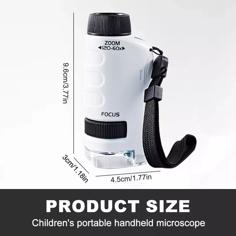 Little Marvin Mini Kids Microscope: Ideal Science Tool for Young Explorers and Teachers, Enhances Learning and Curiosity in Children Through Discovery