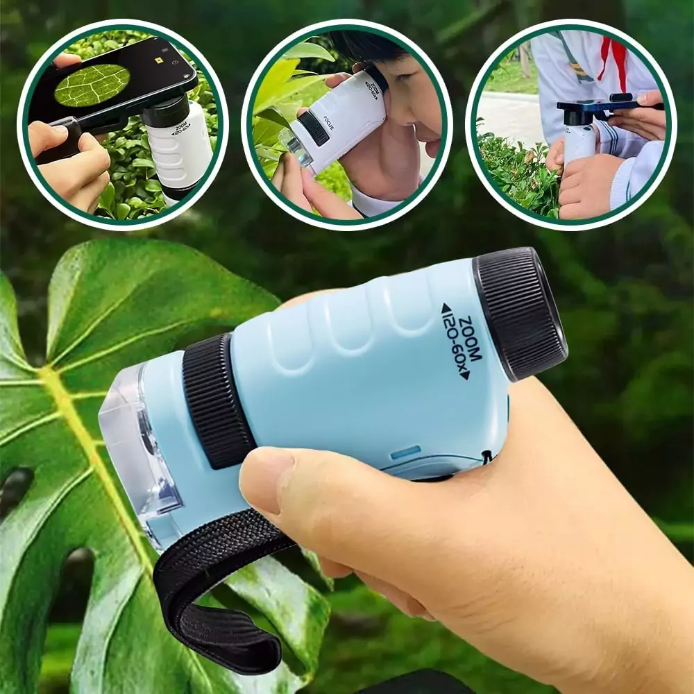 Little Marvin's Kids Microscope offers a fun learning experience, perfect for young explorers and educators seeking an engaging educational tool.