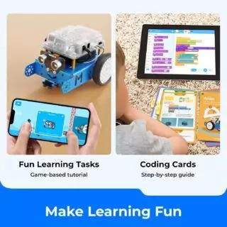 Makeblock mBot Robotics Kit for Kids - Boost STEM Learning through Scratch Coding and Arduino Projects, Ideal Educational Tool for Young Coders