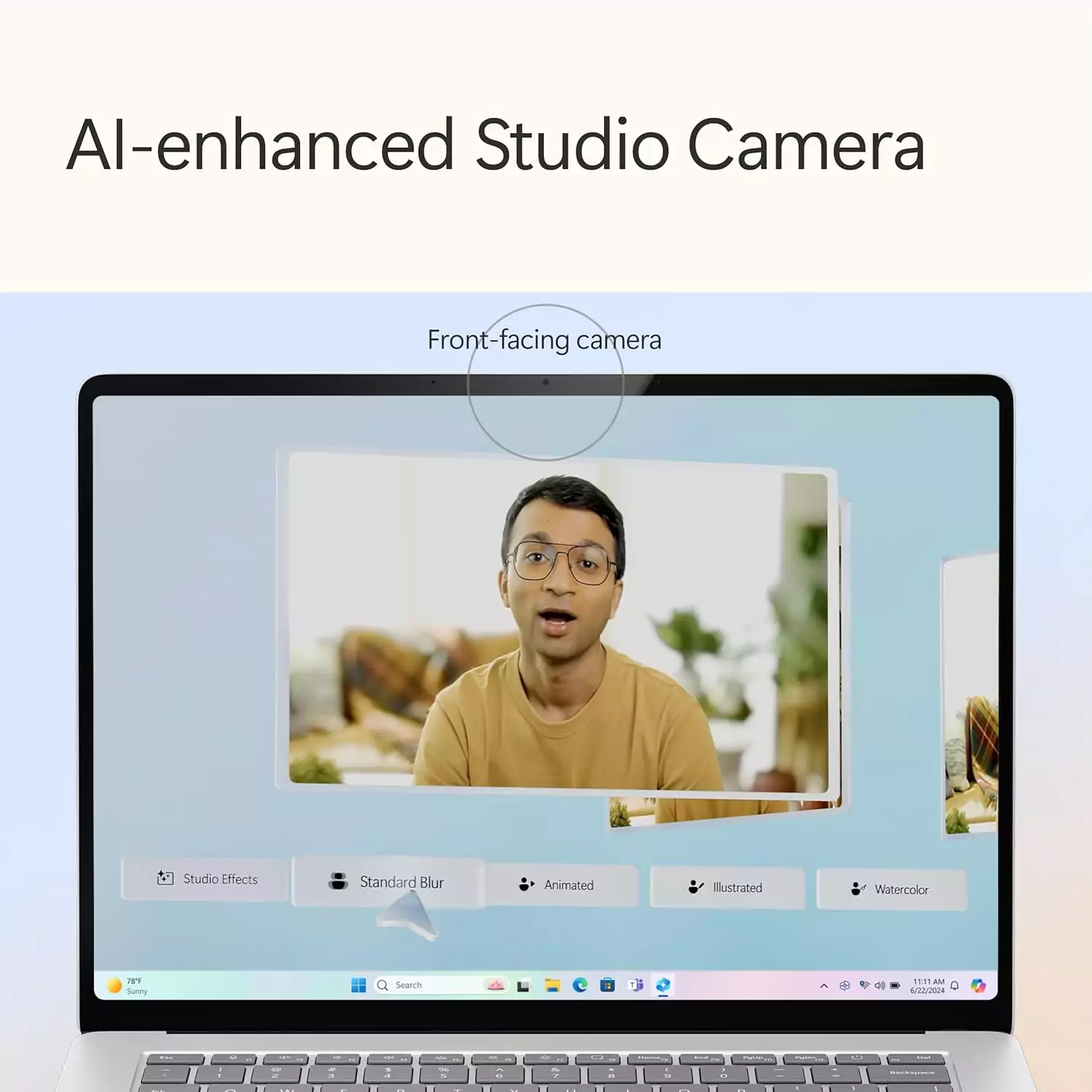 Microsoft Surface Laptop 2024: 15-inch touchscreen, Windows 11 CoPilot, and Snapdragon X Elite processor, designed for educators seeking advanced tech.